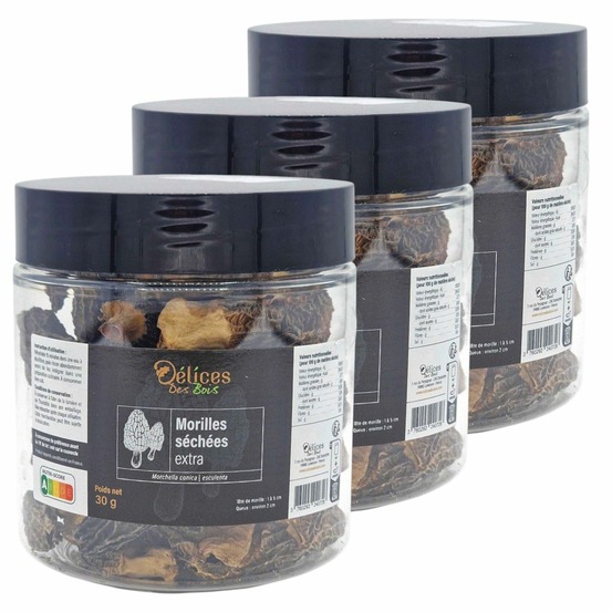 Morilles extra séchées - délices des bois