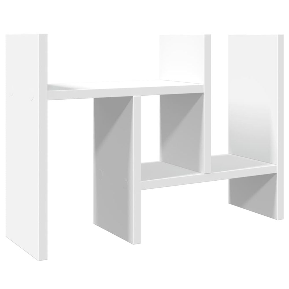 Organiseur de bureau blanc 34,5 x 15,5 x 35,5 cm