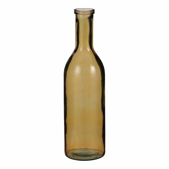 Mica decorations rioja vase bouteille - h50 x ø15 cm - ocre