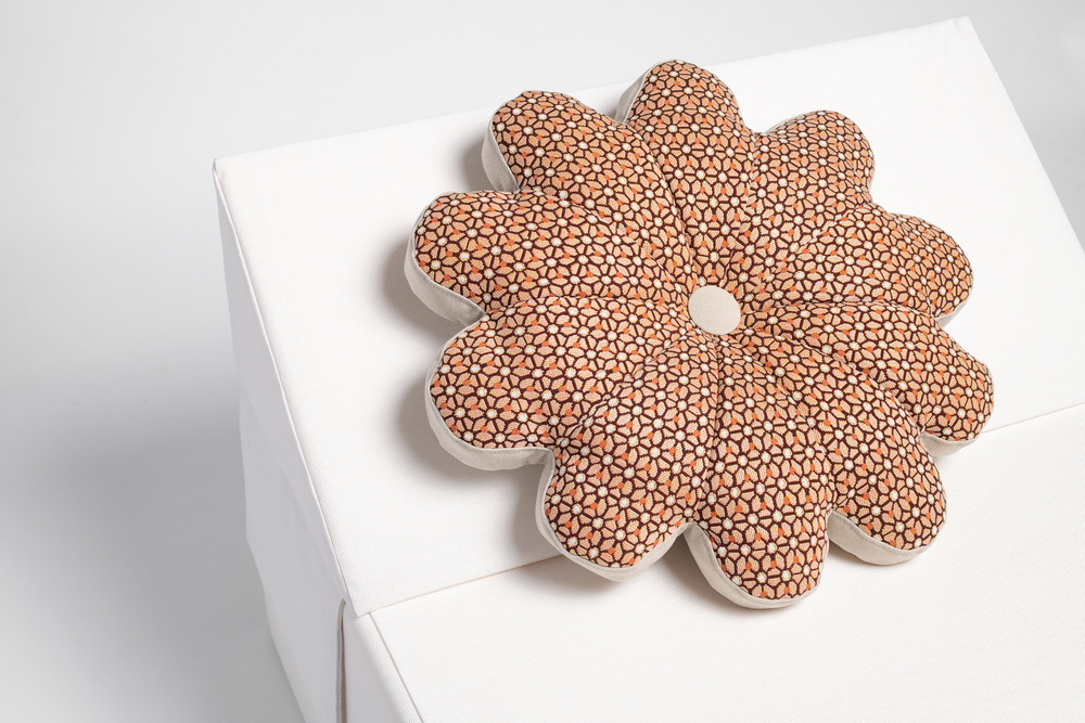 Sweet flower | coussin d'extérieur | tissu elitis