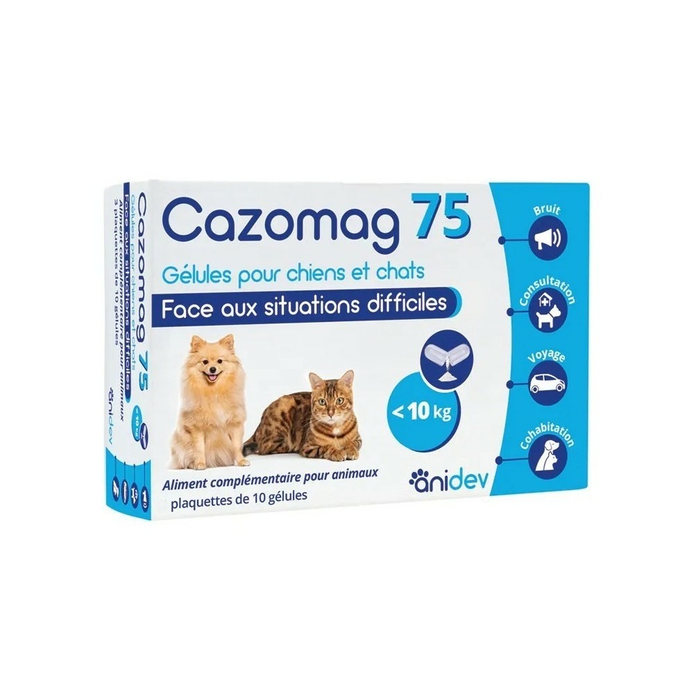 Cazomag 75 30 comprimes