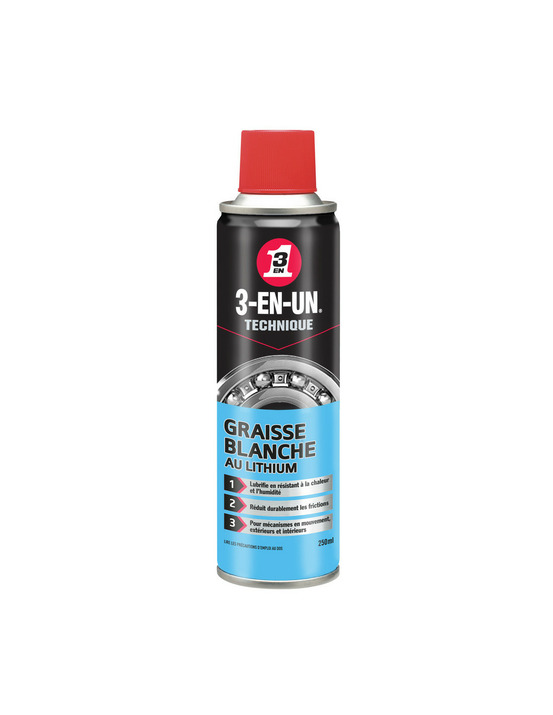 3-en-un graisse blanche gamme technique_250ml - 3-en-un