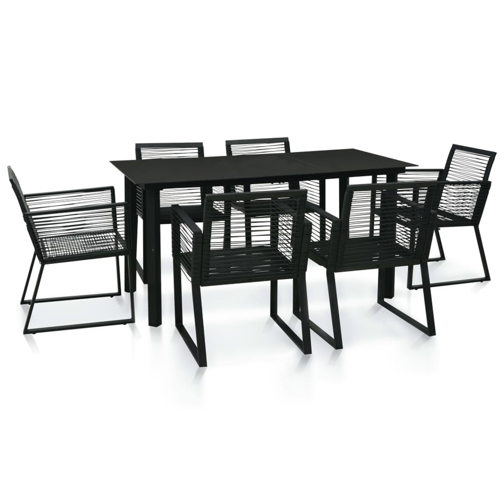 Table et chaises d'extÃ©rieur 7 pcs