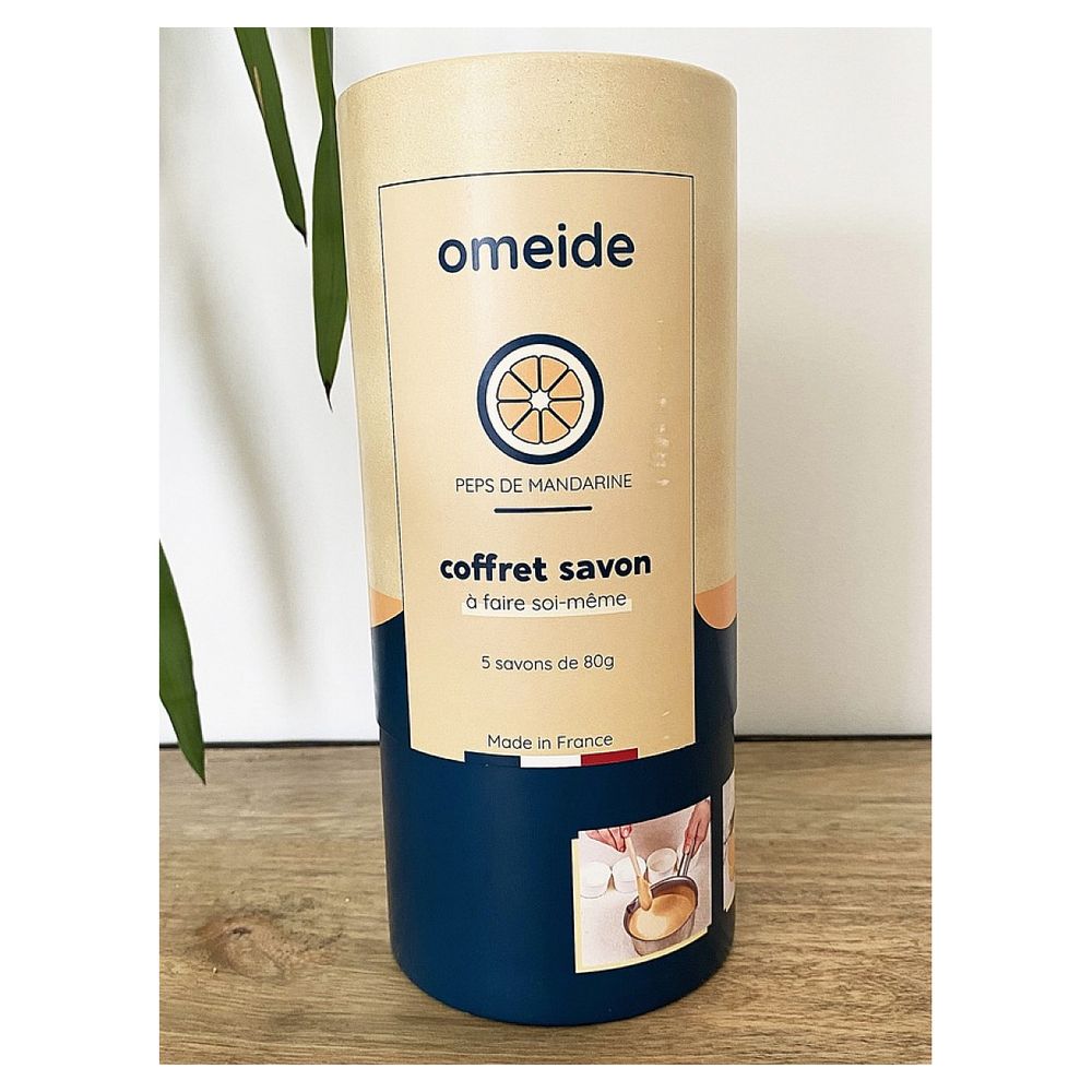 Coffret savon a la mandarine omeide