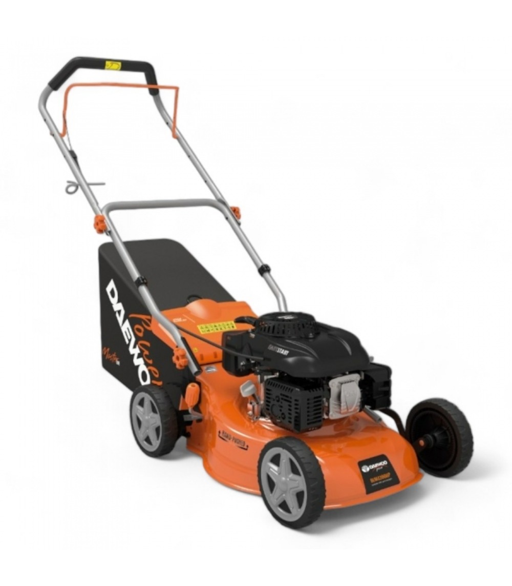 Tondeuse thermique poussée 131cc 41cm daewoo dlm4300hp