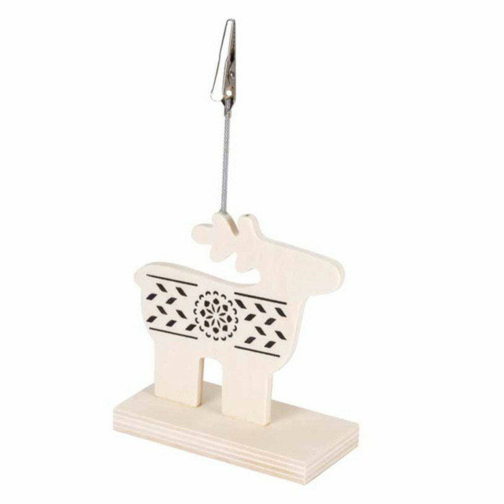 Clip porte nom de noël 