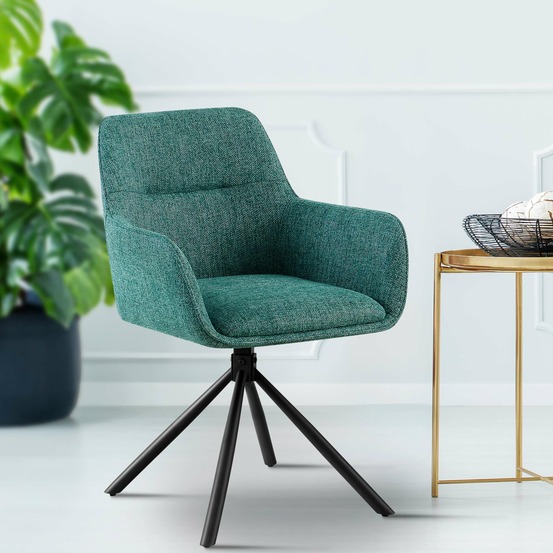 Chaise tipton en tissu