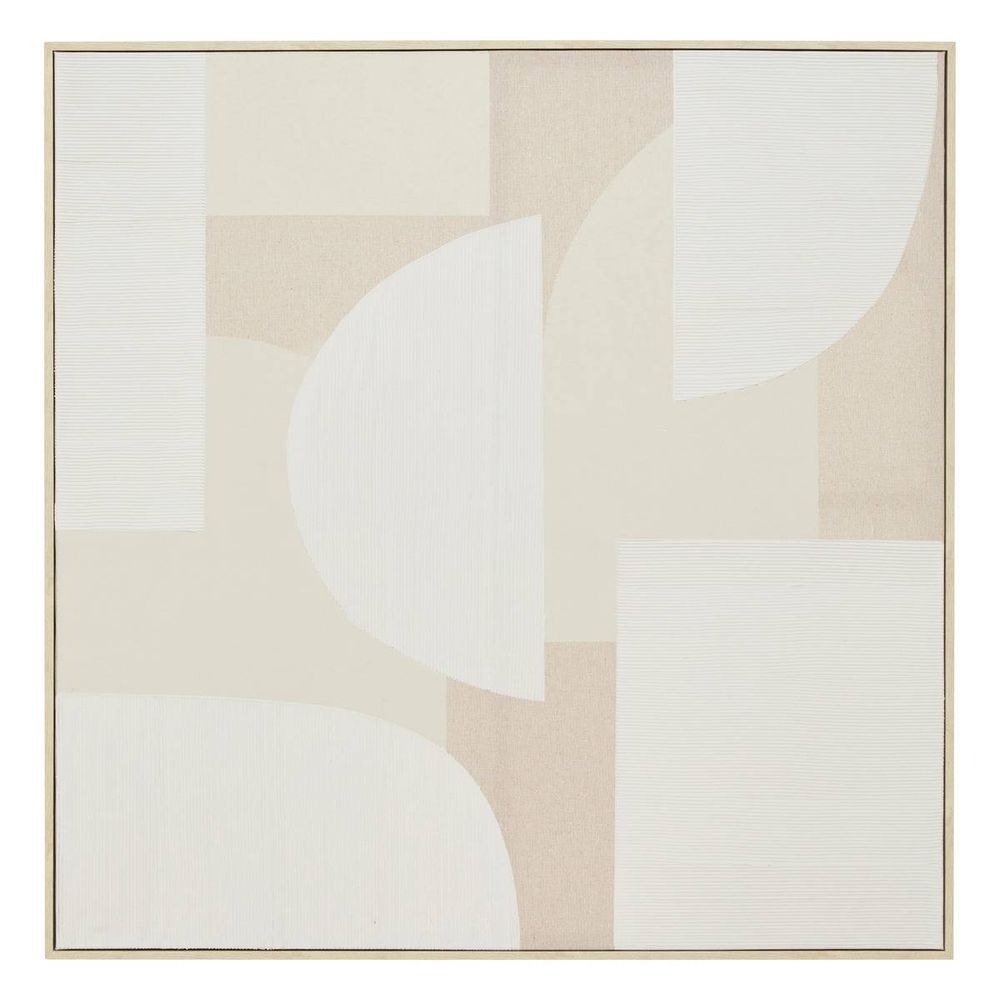 Toile 3d bhavik beige 90x90cm