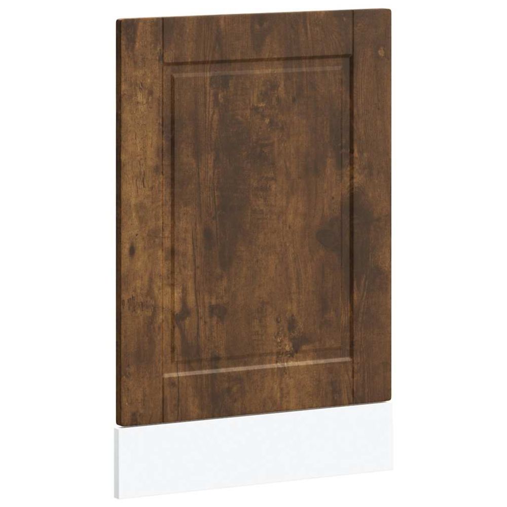 Panneau de lave-vaisselle porto chêne fumé 45x1,5x57 cm