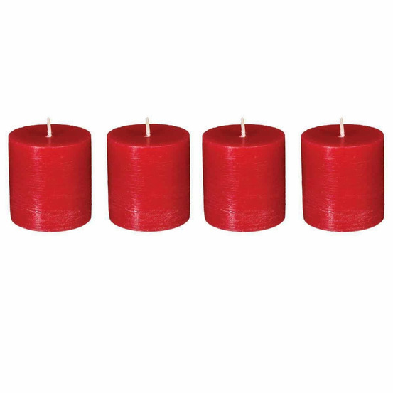 Lot de 4 bougies votives