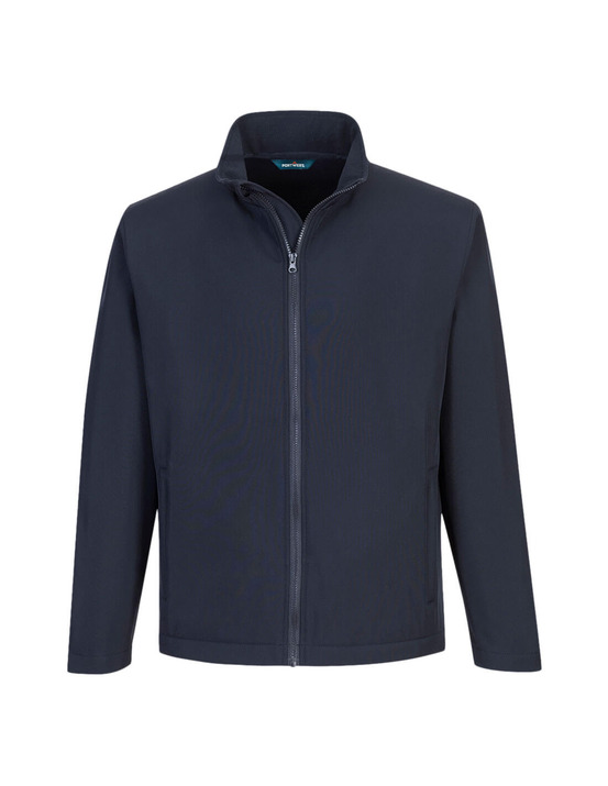 Softshell homme print & promo (2 couches) - taille xxxl - marine foncé - portwest