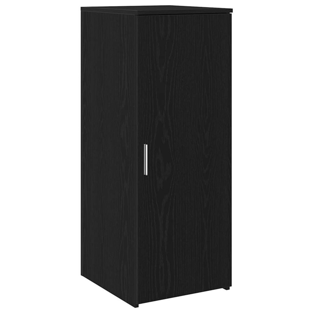 Armoire de rangement noir 40x45x103,5 cm bois d'ingénierie