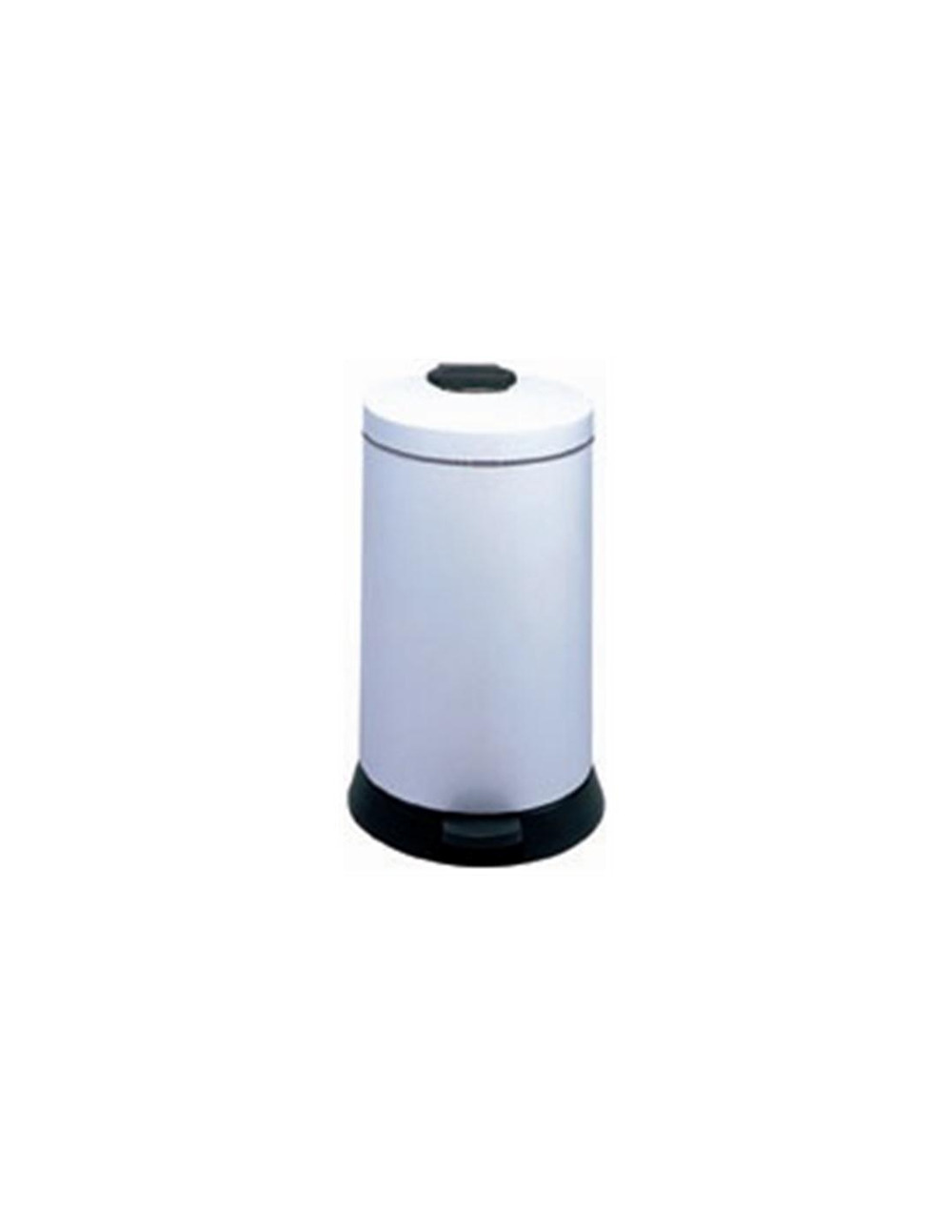 Poubelle à pédale 20l blanc - 92990