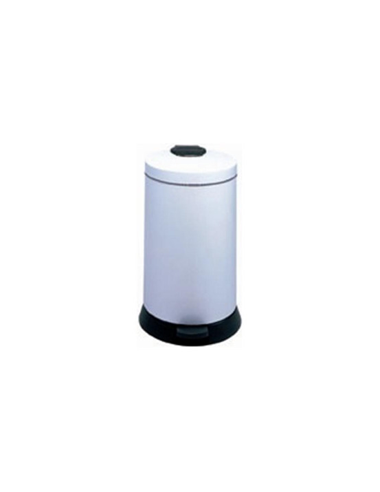 Poubelle à pédale 20l blanc - 92990