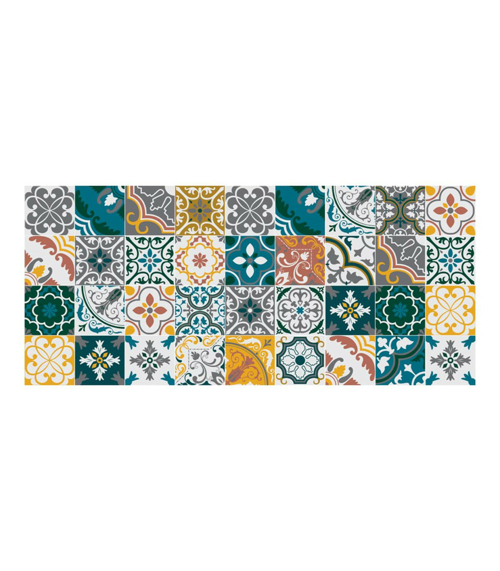 Tapis décoratif en vinyle 50 x 112 cm