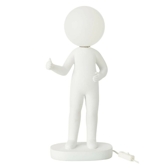 Lampe à poser en résine