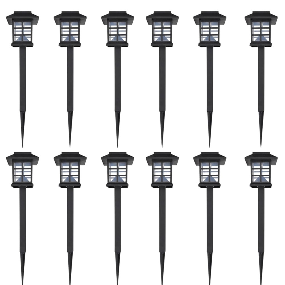 ENSEMBLE DE 12 LAMPES LED SOLA-(865450)