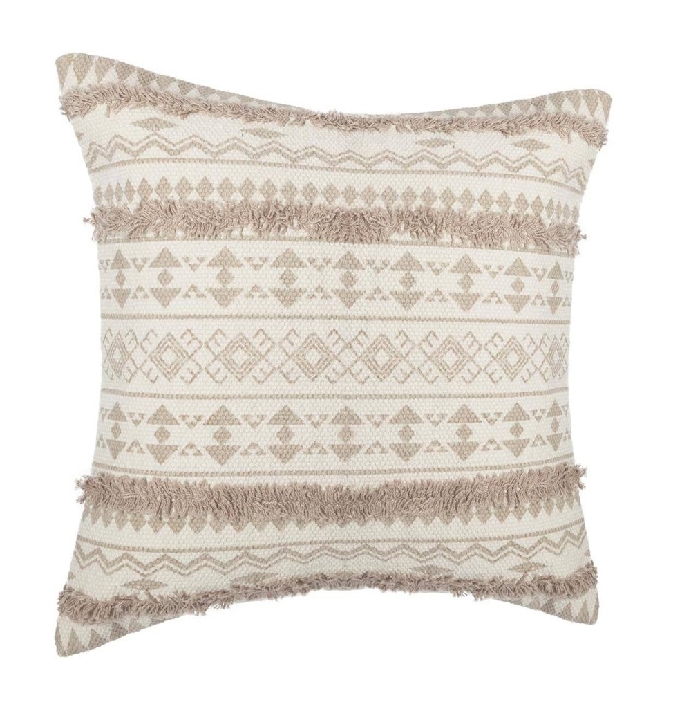 Housse de coussin tufte etnik