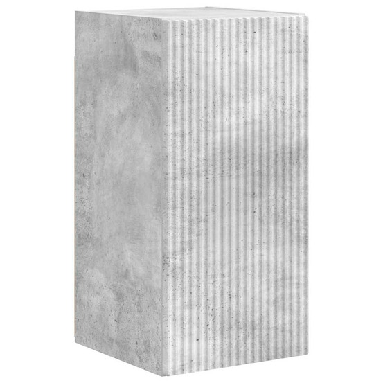 Meuble tv mural béton 30 x 31 x 60 cm bois d'ingénierie