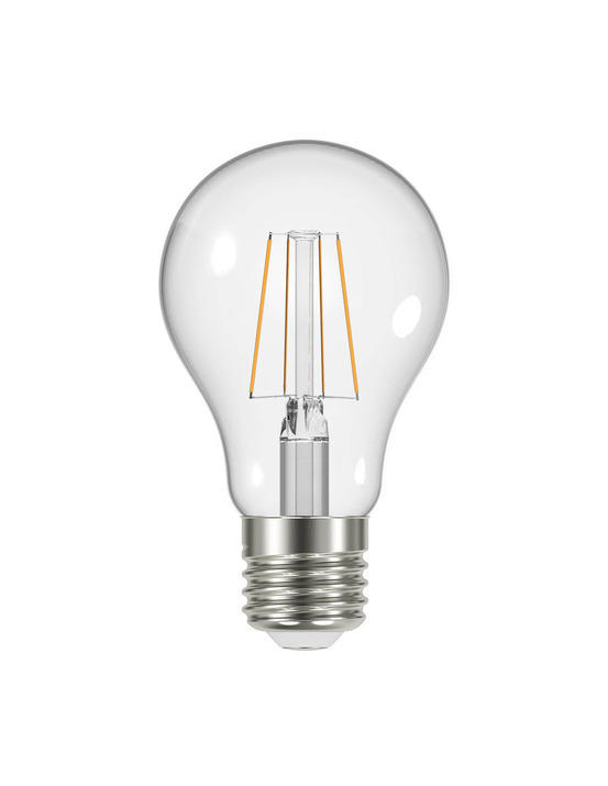 Ampoule transparente classic poire led e27 4w 470lm blanc chaud - prolight