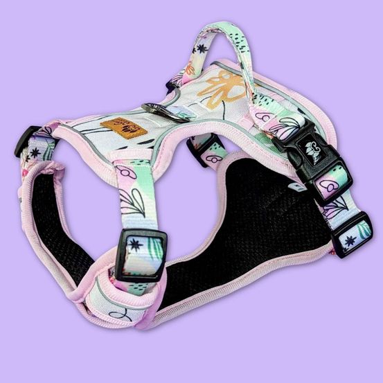 Harnais pour chien confort pastel - xl