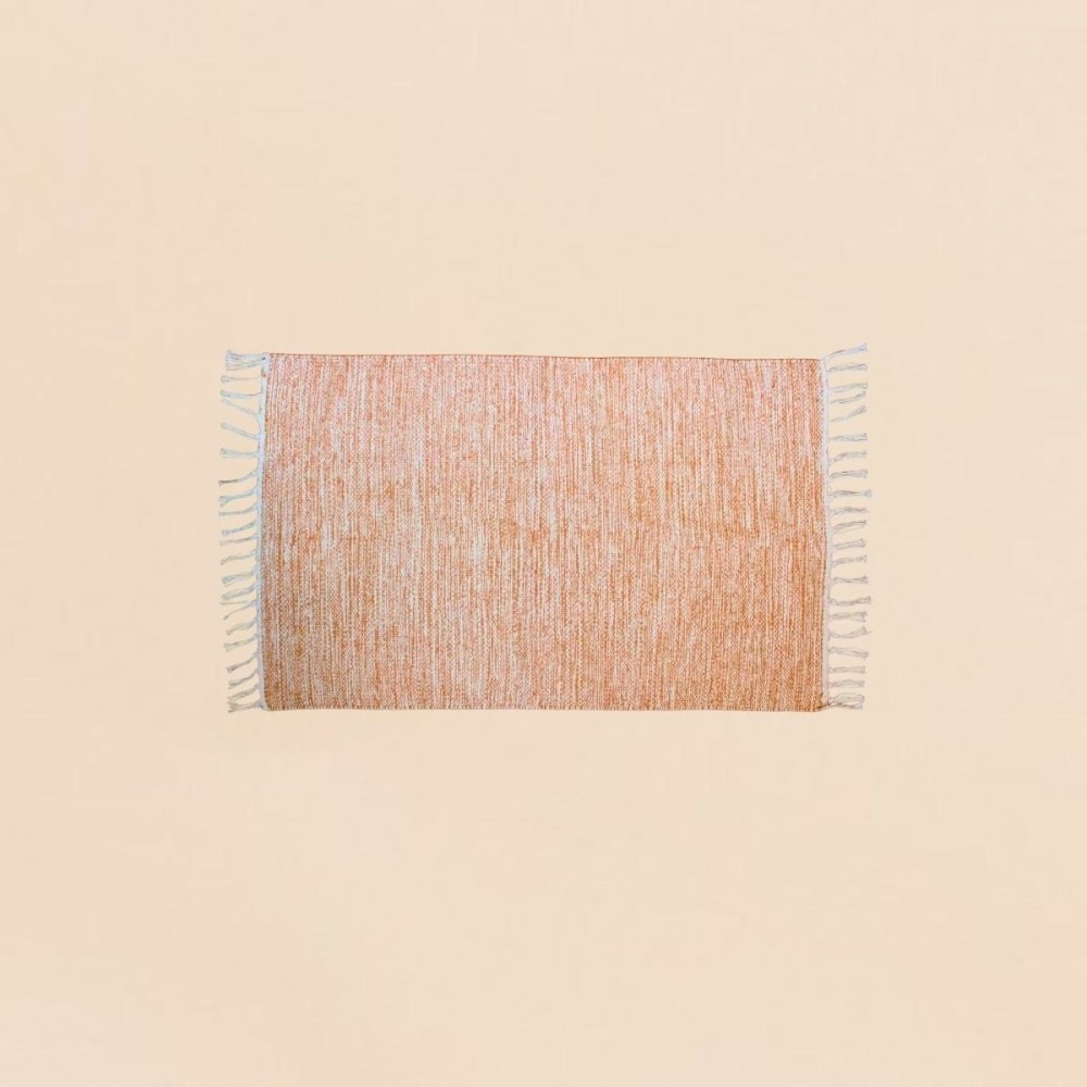 Tapis en coton à franges 60x90cm