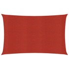 Voile d'ombrage 160 g/m² rouge 2x4 m pehd