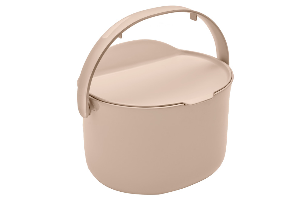 Bac à composte bokashi, daily, 3,3l, capuccino