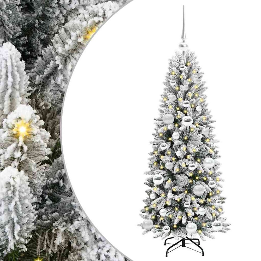 Sapin de noël artificiel blanc 120 cm