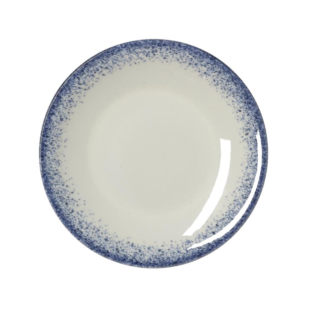 Lot de 6 assiettes en porcelaine marina h 30 mm ø 230 mm - was germany