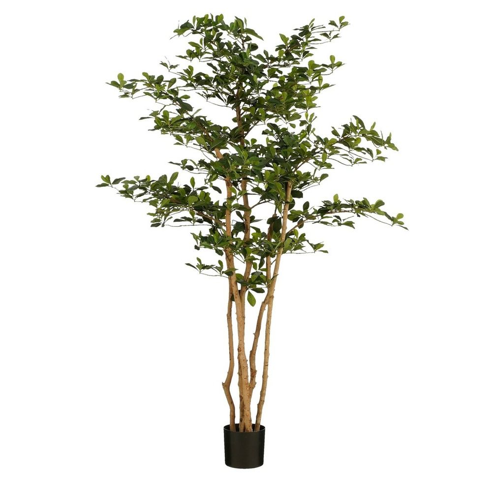 Mica decorations plante artificielle olivier en pot - h183 x ø130 cm - vert