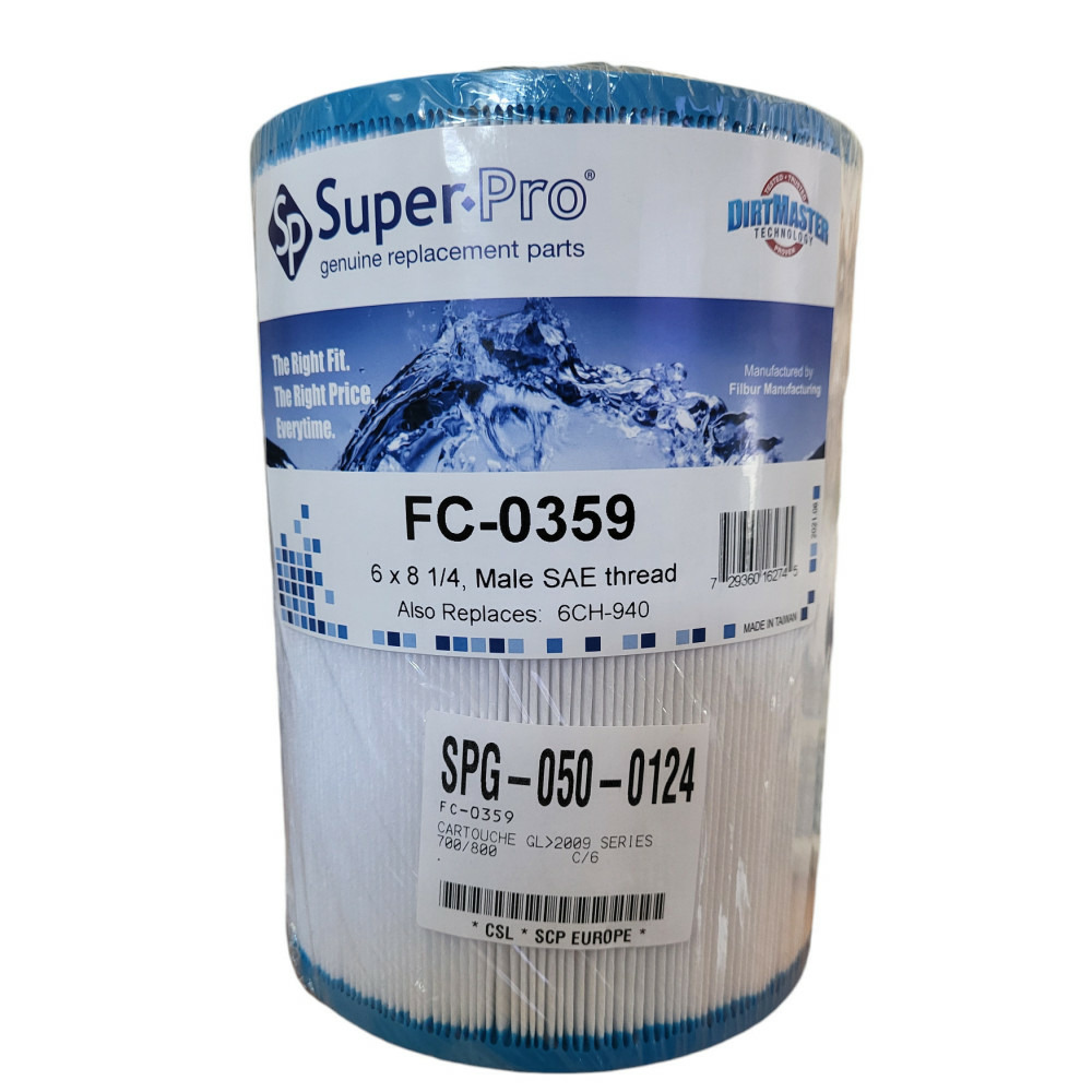 Cartouche de filtration fc-0359, pww50p3, filtration piscine ou spa