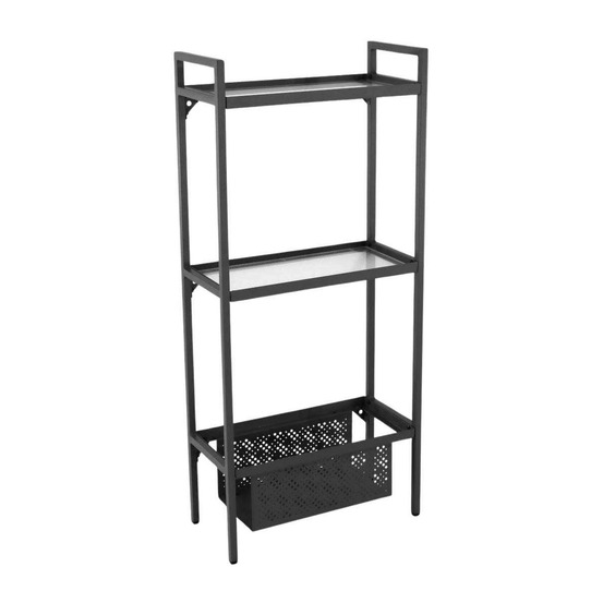 Etagère de jardin en acier 2 étagères grosser