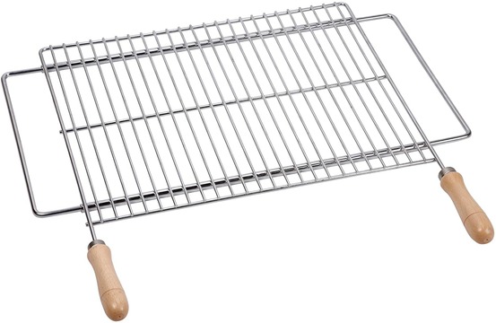 Grille de barbecue extensible 70x40cm acier zingué