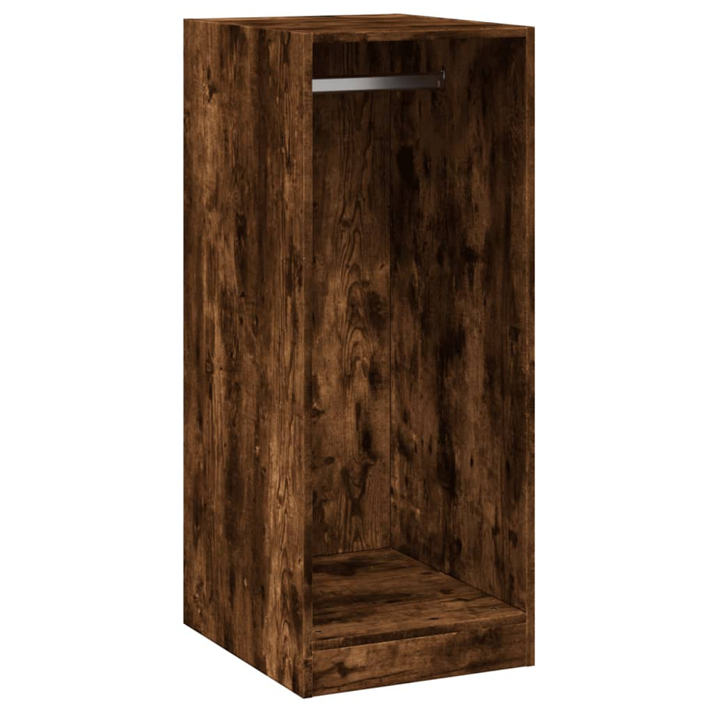 Garde-robe chêne fumé 48x41x102 cm bois d'ingénierie