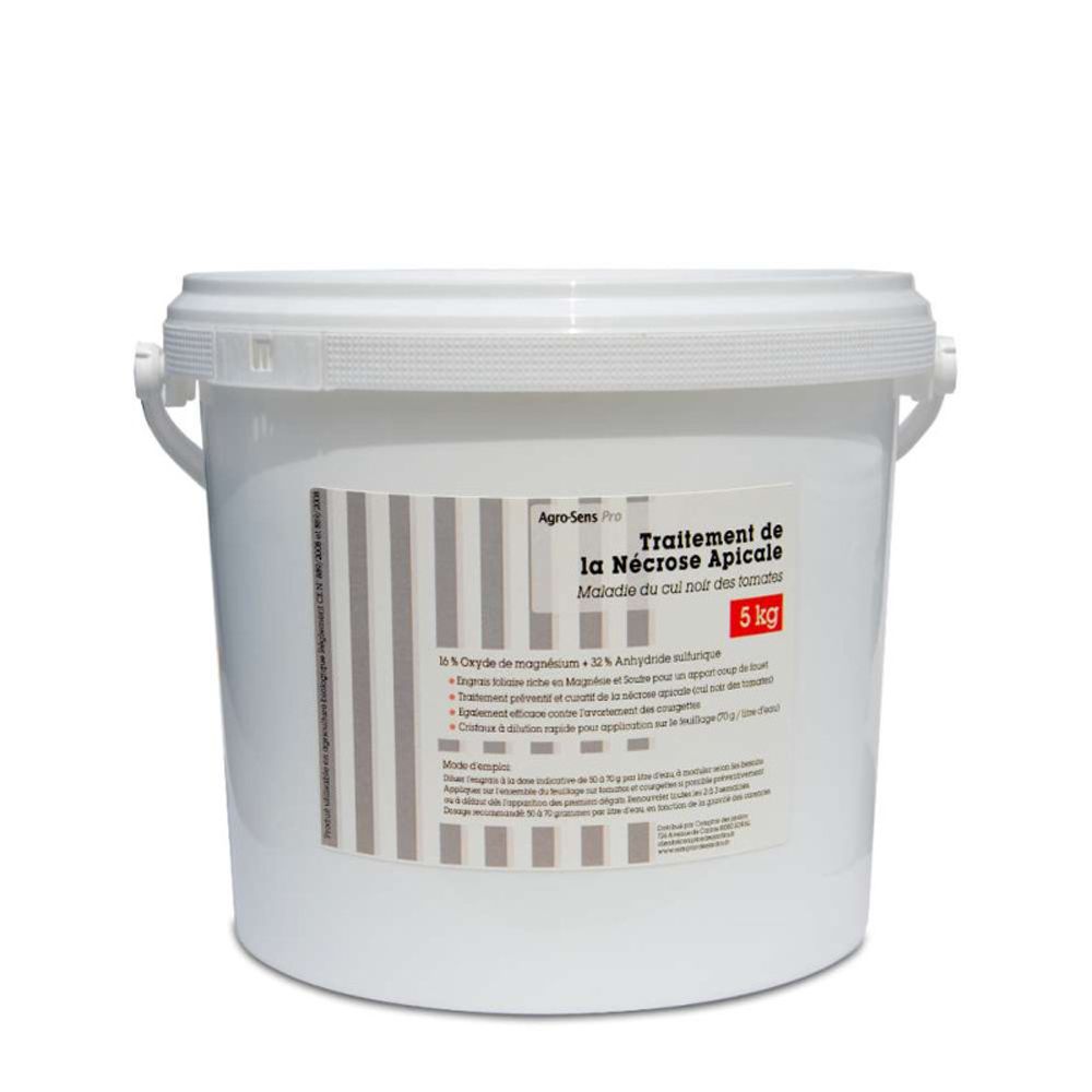 Traitement de la nécrose apicale ou cul noir des tomates - agro sens - seau 5 kg