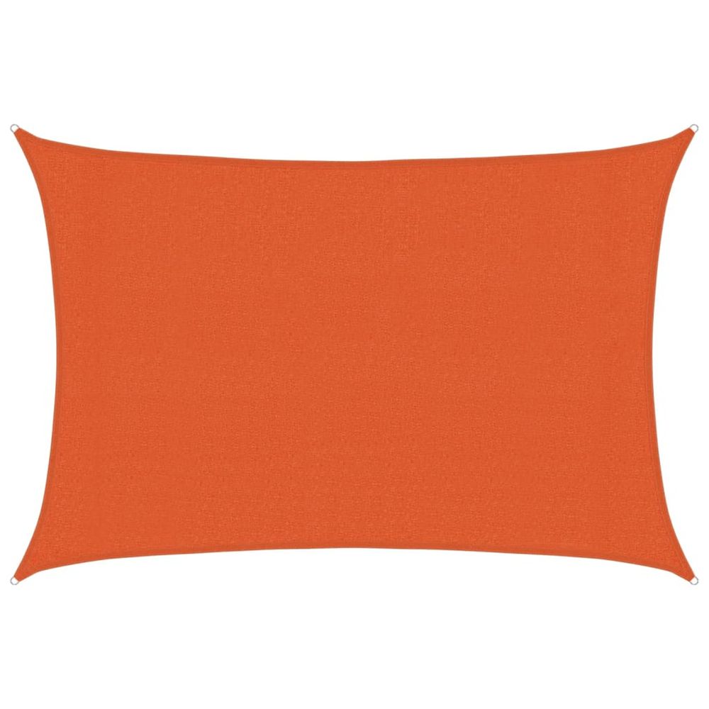 Voile d'ombrage 160 g/m² orange 3x4 m pehd