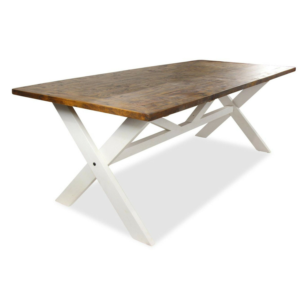 Table à manger bois marron - décoration d'autrefois