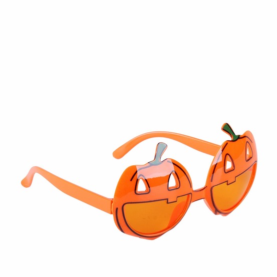 Déguisement d'halloween - lunettes citrouille - orange