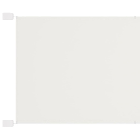 Auvent vertical blanc 60x800 cm tissu oxford