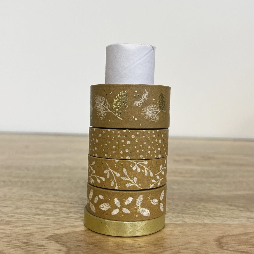 Kit de ruban adhésifs décoratifs nature