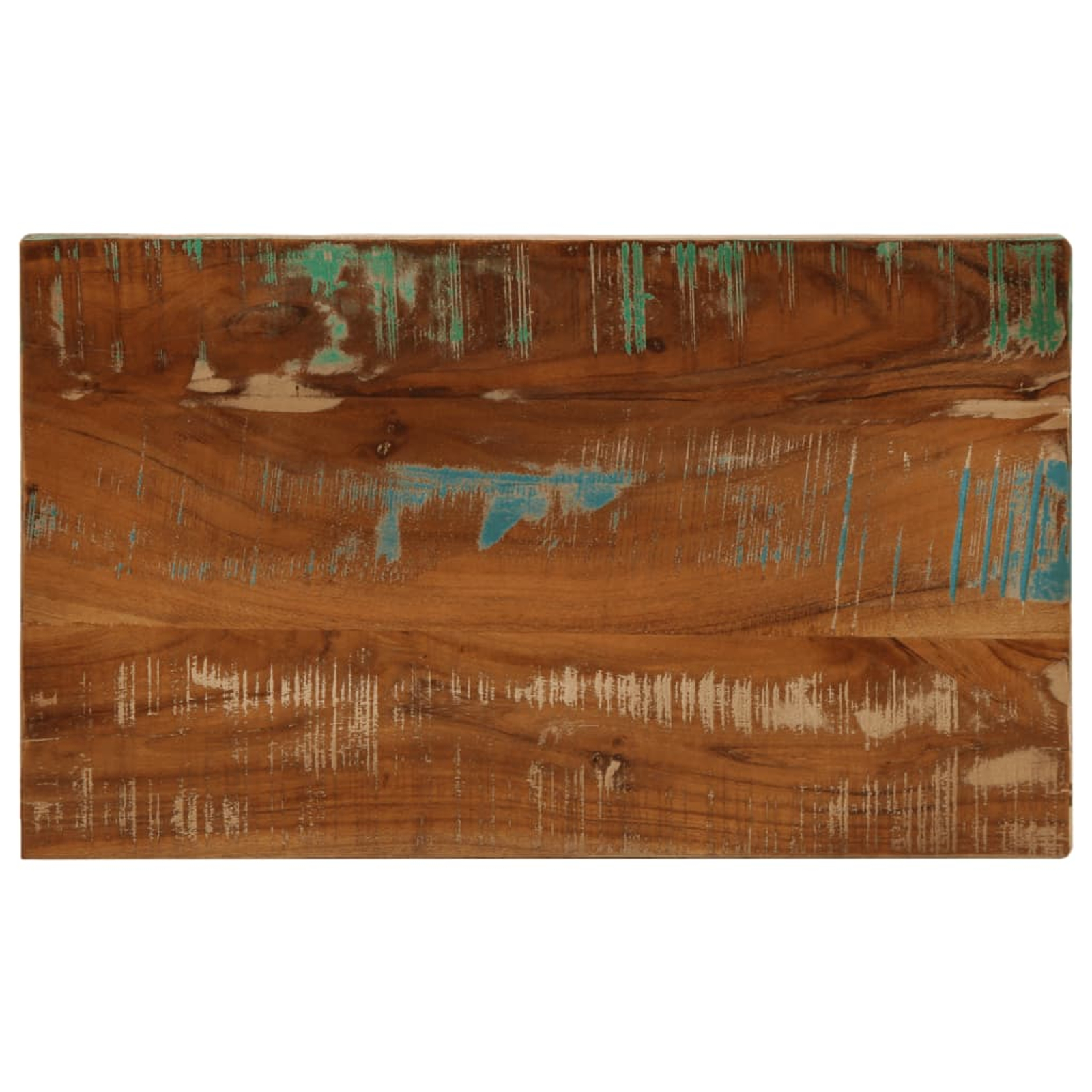Dessus de table 50x30x3,8 cm rectangulaire bois massif récupéré