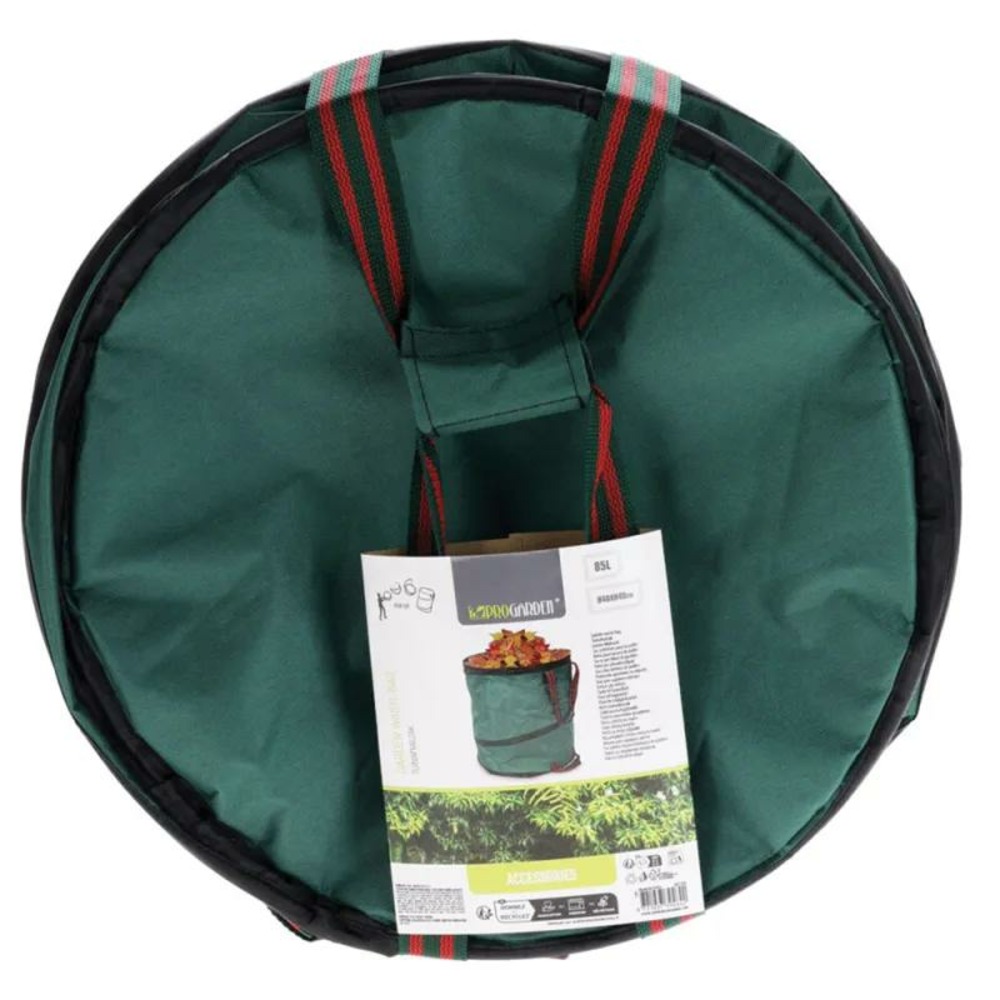 Sac à déchets vert polyester diamètre 55 cm