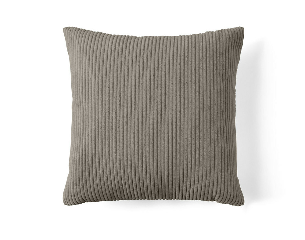 Selma - coussin - en velours côtelé - 60x60 cm