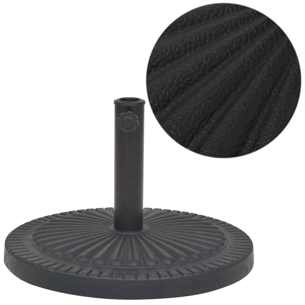SOCLE DE PARASOL RESINE ROND N-(866577)
