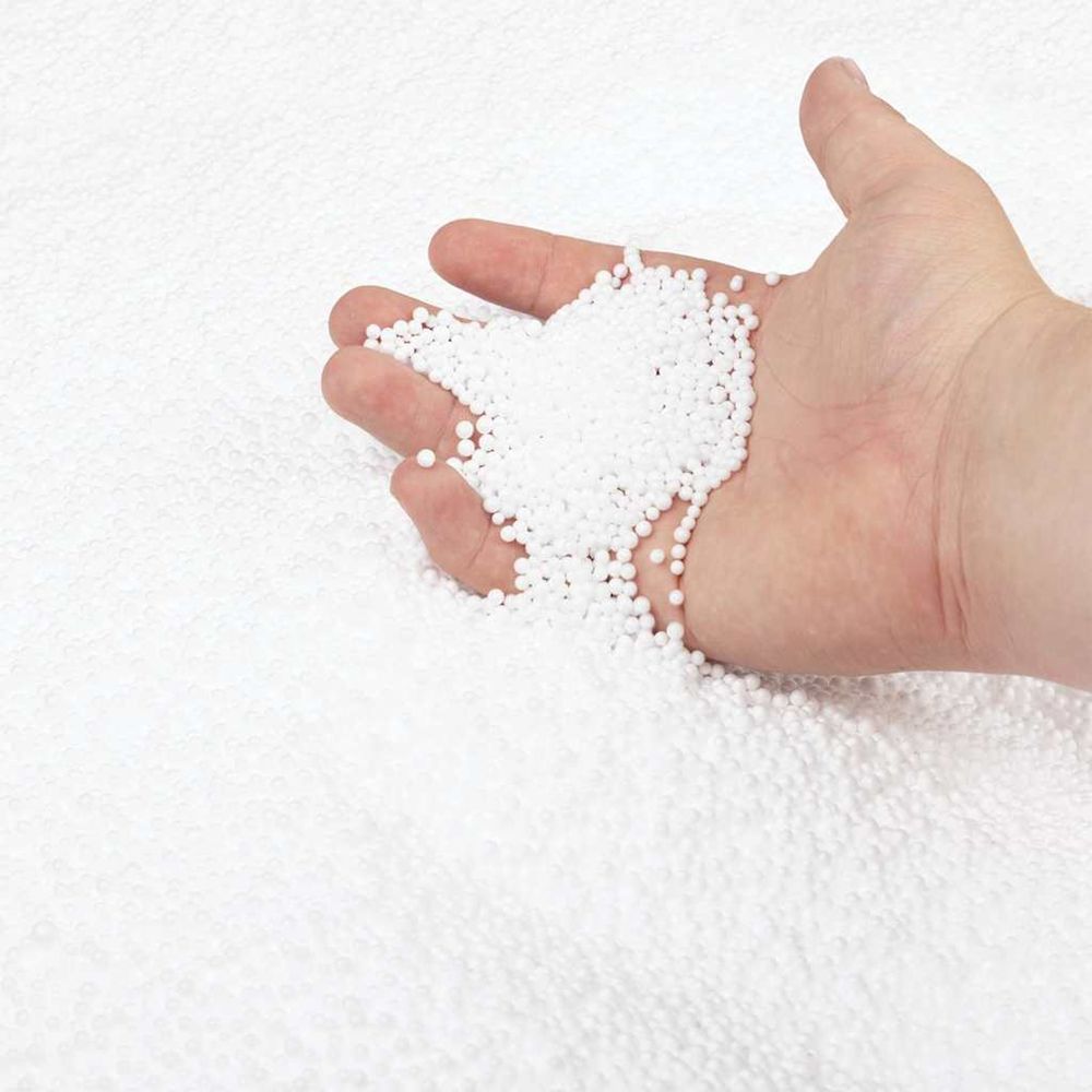 Remplissage pouf eps 50 l, blanc, 10 kg/m³