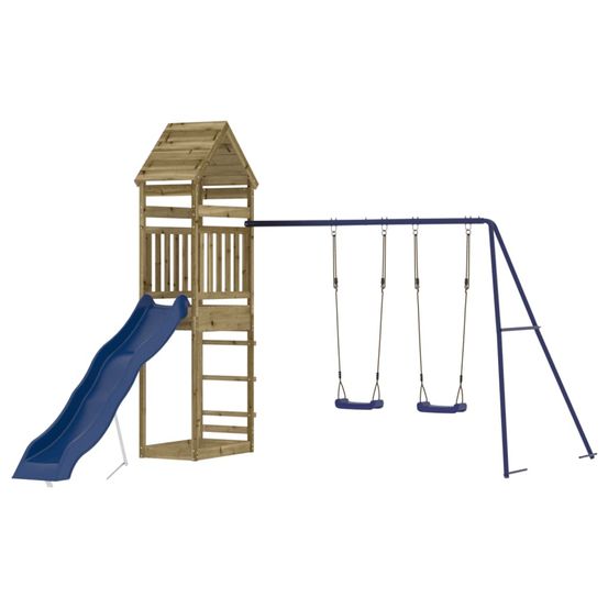 Aire de jeux d'extérieur bois de pin imprégné