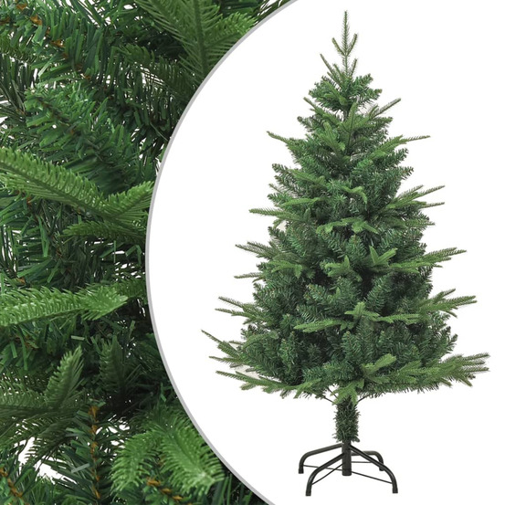 Sapin de noël artificiel vert 120 cm pvc et pe