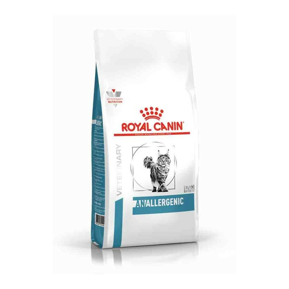 Croquettes chat veterinary cat anallergenic - royal canin 2 kg