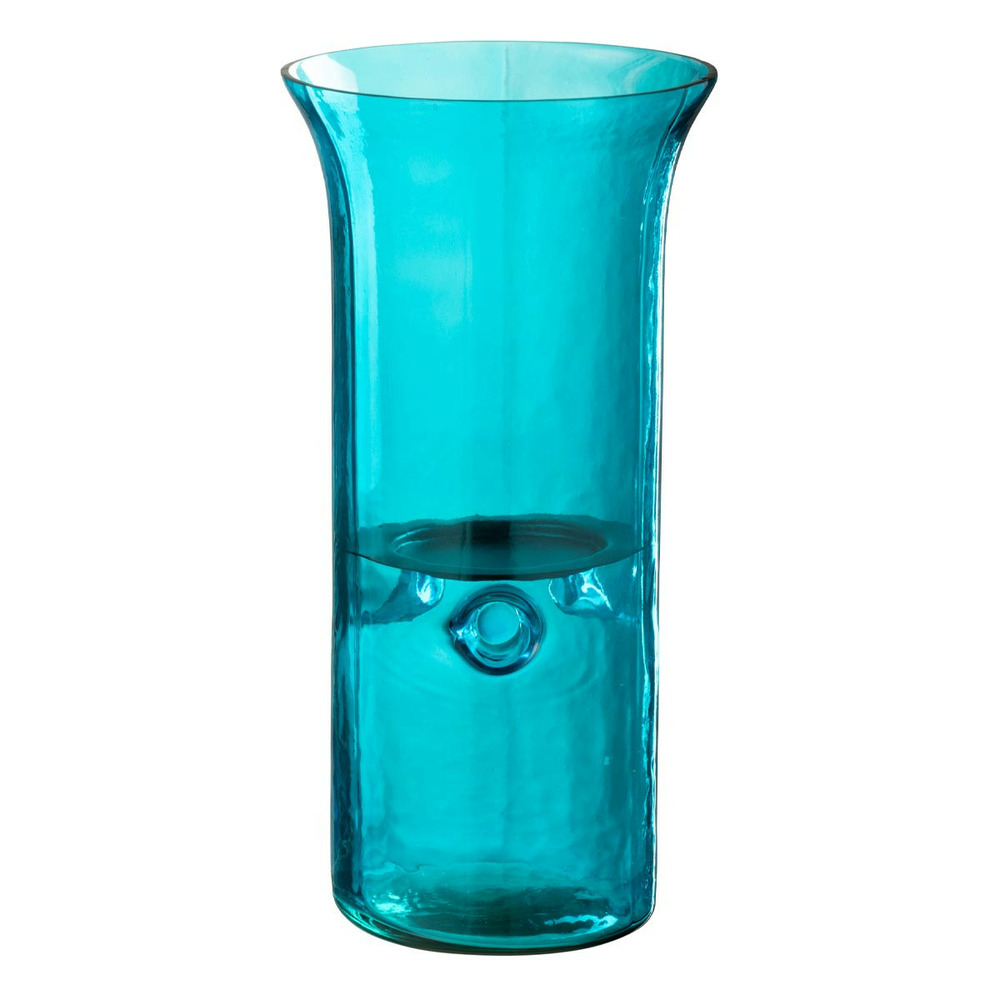 Photophore étroit en verre 